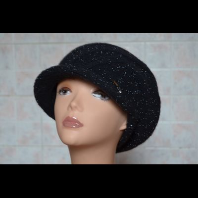 Кепка вязаная с бисером Vizio Визио Италия 5895