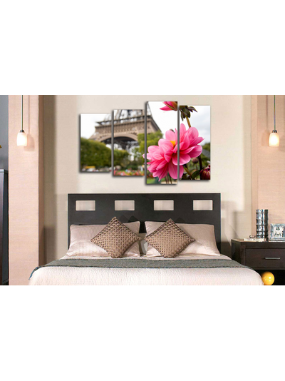 Модульная картина "Романтичный цветок"