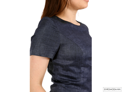 Платье-футляр лён Кори