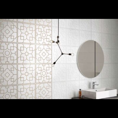 Декор, Villeroy&amp;Boch Allegro 40х120см, белый-золото