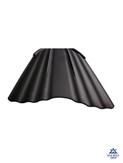 Ласты длинные 45/46 Scorpena A черные сред.жестк. XL