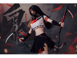 ПРЕДЗАКАЗ - Японская школьница-демон Юми - Коллекционная ФИГУРКА 1/6 scale Onihime Part 2 Yumi Souki (GD97011A) - GDTOYS  ?ЦЕНА: 23200 РУБ.?