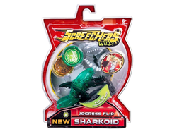 Screechers Wild Дикие Скричеры Машинка-трансформер Шаркоид л5, 37758