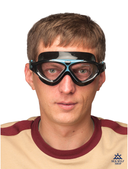 Очки полумаска Salvimar FLUYD FREEDOM для плавания бассейна