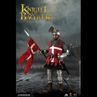 Английский рыцарь-бакалавр Столетней  войны (KNIGHT OF BACHELOR) - Коллекционная ФИГУРКА 1/6 scale SERIES OF EMPIRES (DIE-CAST ALLOY) (SE067) - COOMODEL