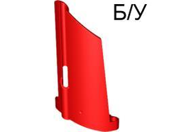 ! Б/У - Technic, Panel Fairing #20 Large Long, Small Hole, Side A, Red (44350 / 4205036 / 4277117) - Б/У