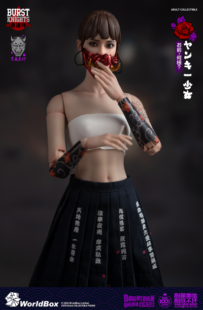 ПРЕДЗАКАЗ - Японская школьница-якудза - Коллекционная фигурка 1/6 Yank? sh?jo (AT045) - Worldbox ?ЦЕНА: 25600 РУБ.?