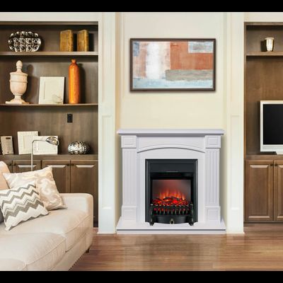 Электрокамин Грация WT с очагом Fobos