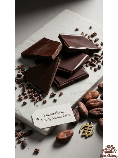 Темный 70% шоколад Р. Гана ABOCFA Organic кусочки 80 г
