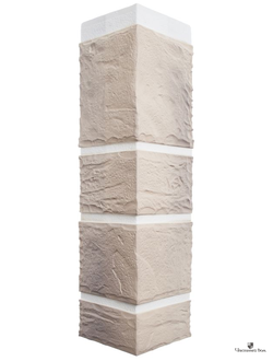 Углы для фасадных панелей Камень Пражский