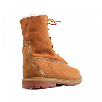 Timberland Teddy Fleece Желтые/мех с отворотом (34-38)