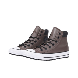 Кеды Converse All Star Pc Leather коричневые высокие кожаные