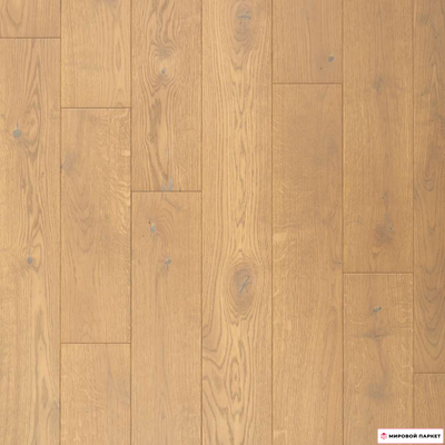 Инженерная доска Lab Arte Дуб Рустик Шерсть 150 мм 1-полосная с фаской лак шип-паз толщина 15 мм 1 м2