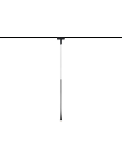 Светильник светодиодный трековый для шинопровода Magnetic Ultra Slim GV 1637 BK черны IP20 6W 4200K 48V 38° D36*1500