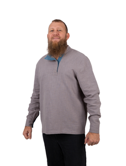 Косоворотка современная из крапивы "Богатырская"