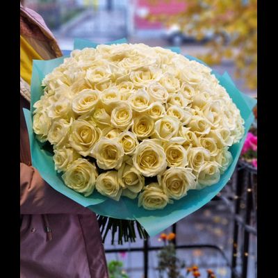 Роза Россия 50 см 101 шт