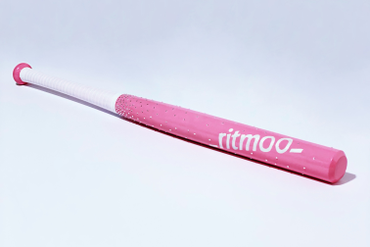 Розовая бита со стразами на заказ