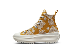КЕДЫ CONVERSE Run Star Hike Festival Broderie High Top Goldtone