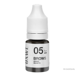 OXWE - Брюнет №05 профессиональный пигмент для перманентного макияжа бровей