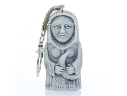 БРЕЛОК-БАРЕЛЬЕФ ДИВИ , ЛИТЬЕВОЙ МРАМОР. ОПТ