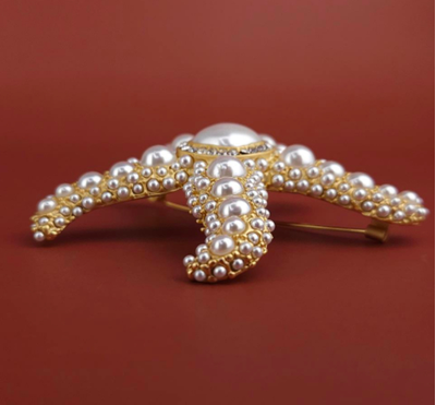 Брошь "Морская звезда"