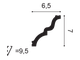 Карниз C325 MANOIR - 6,5*7*200см