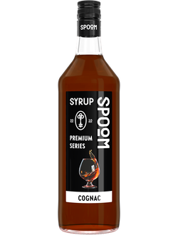 Сироп Spoom Коньяк, 1 л (для кофе, коктейлей и десертов) Акция