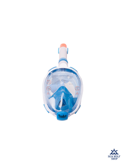 Маска полнолицевая Scuba Brothers Beatle Kid Clear/Blue XS детская