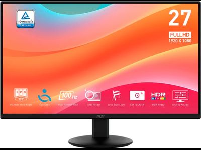 Монитор MSI 27" PRO MP272L Черный