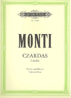 Monti, Vittorio Czardas für Violine und Klavier
