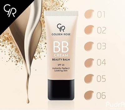 Golden Rose Крем тональный BB CREAM BEAUTY BALM тон 01 Light