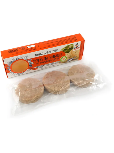 КОТЛЕТЫ рыбные из ОКУНЯ МОРСКОГО золотистого