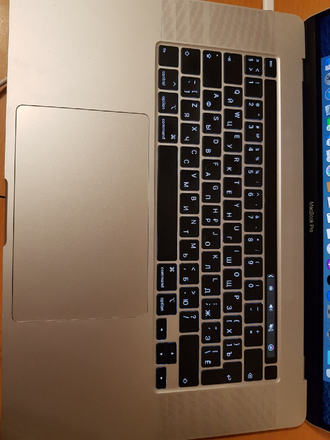 APPLE MACBOOK PRO RETINA TB 2019 (MVVL2RU/A) ( I7-9750H AMD RADEON PRO 5300M(4GB) 16GB 512SSD )