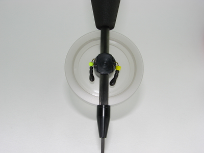 Удочка зимняя 50 Карбон облегченная открытая