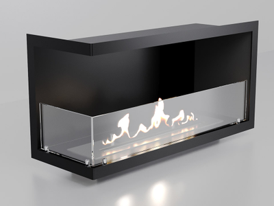 Угловой биокамин 800G