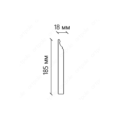 Плинтус SPL12