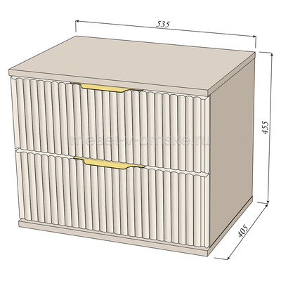 Тумба прикроватная Амели