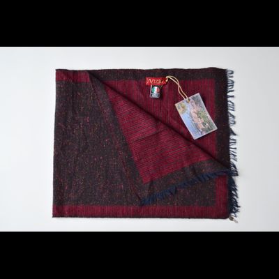 Итальянский шарф Vizio Италия 6202 SS бордовый