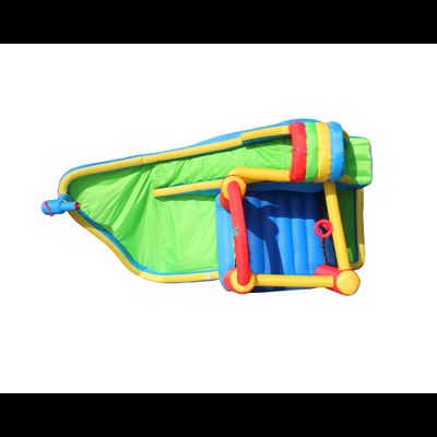 Батут Happy Hop и водная горка «Всплеск волны»