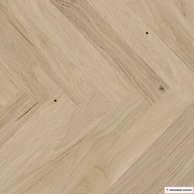 Паркетная доска Barlinek Венгерская елка Дуб Balos 130 мм елочка лак замок 2G толщина 14 мм 0.65 м2