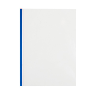 Обложки для переплета пластиковые OPUS easyCOVER матовый 10мм синий 30 штук в упаковке