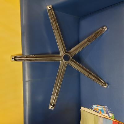 Крестовина алюминиевая полированная, плоский луч