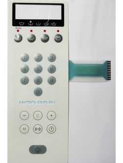 мембрана клавиатуры свч печи MOULINEX AGS 27L
