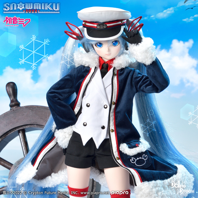 Одежда для куклы Мику Хацунэ (Cloth Dollfie Dream Hatsune Miku Snow 2022 Grand Voyage)