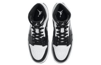 оригинальные кроссовки Nike Air Jordan 1 Mid White Shadow 554724-073