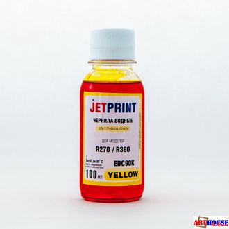 Чернила JETPRINT для R270/T50/P50 Yellow 100мл водные