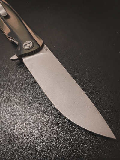 Складной нож ЧИЖ-DOUBLE рукоять G10, цвет тайга