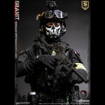 Спецназ МВД СОБР &quot;Гранит&quot; (специальная версия) - Коллекционная ФИГУРКА 1/6 RUSSIAN SPETSNAZ MVD SOBR GRANIT SPECIAL EDITION (78103S) - DAMTOYS