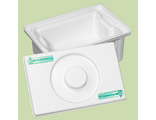 Контейнер пластиковый с крышкой для стерилизации инструментов (1 литр)