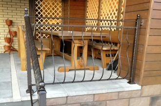 Кованые перила -Арт 043